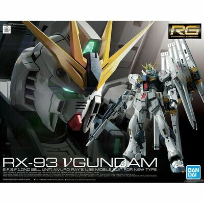 RG 1/144 RX-93 VGUNDAM Nu GUNDAM - Bandai - Gunpla