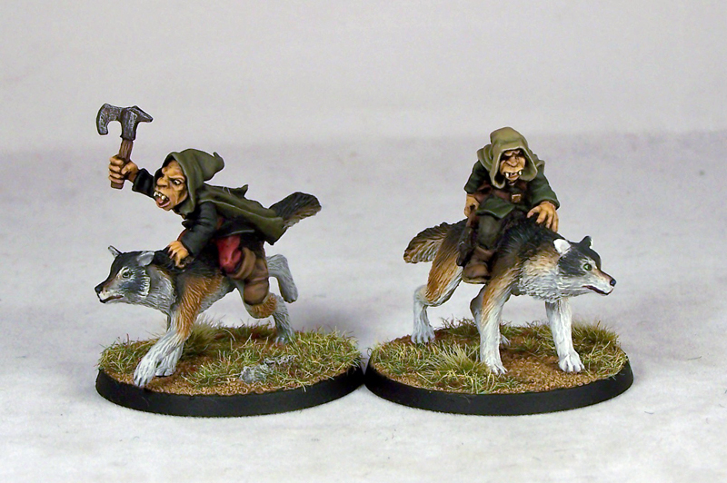 GB6 – Goblin Wolfriders II (2) - Otherworld Miniatures