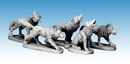 Wolves - Frostgrave - Northstar Figures