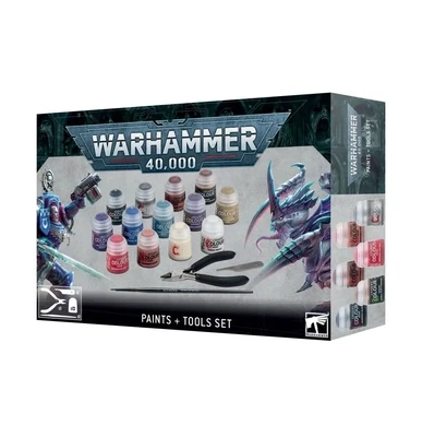 Warhammer 40.000: Farb- und Werkzeugset Paints + Tools Set - Games Workshop