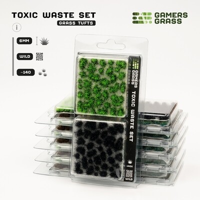 Toxic Waste Set Tufts - Gamers Grass