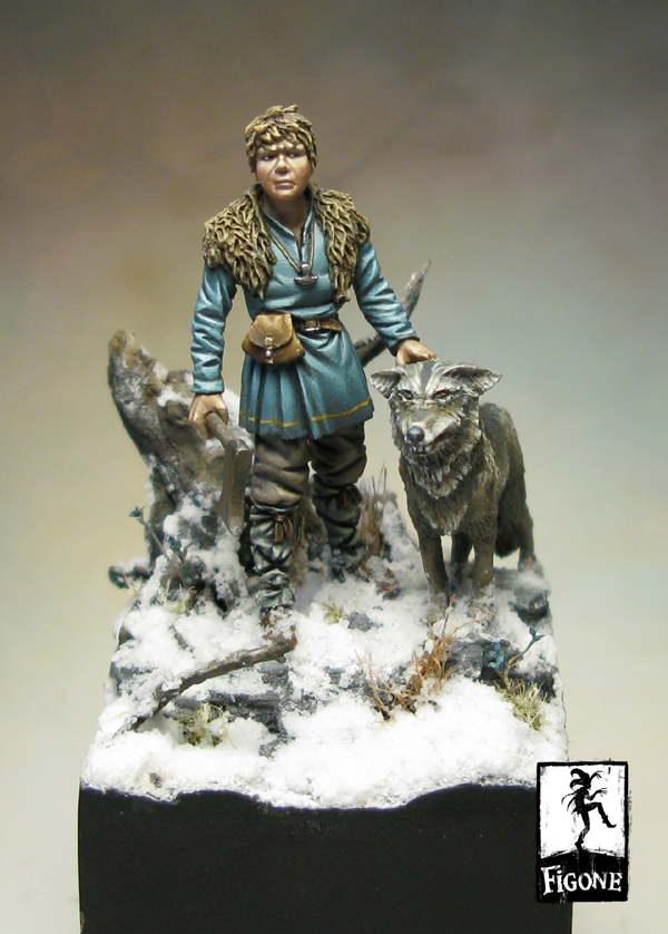 Remussen – Viking kid (54 mm) - Figone