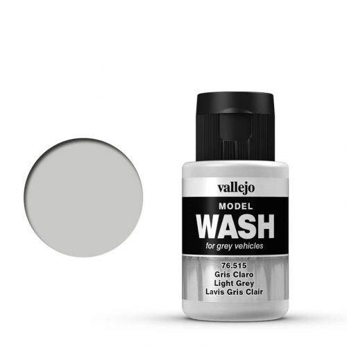 Model Wash 514 Light Grey - Vallejo - Farben