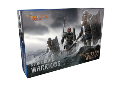 Stone Realm Warriors Dwarf Warriors (12) - Deus Vult - Fireforge Games