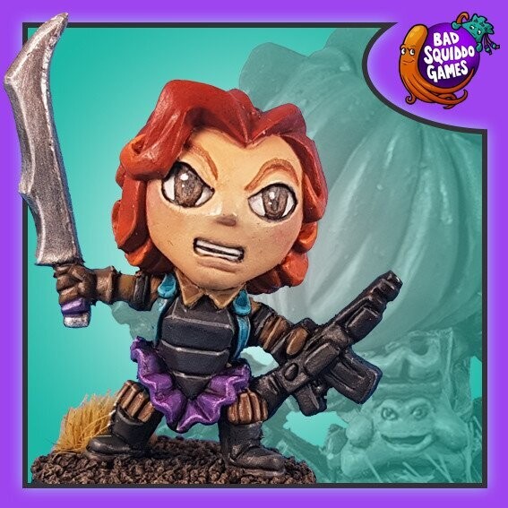 Chibi Raging Annie - Bad Squiddo Games