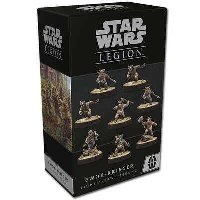 Star Wars: Legion - Ewok-Krieger Einheit-Erweiterung DE - Fantasy Flight Games