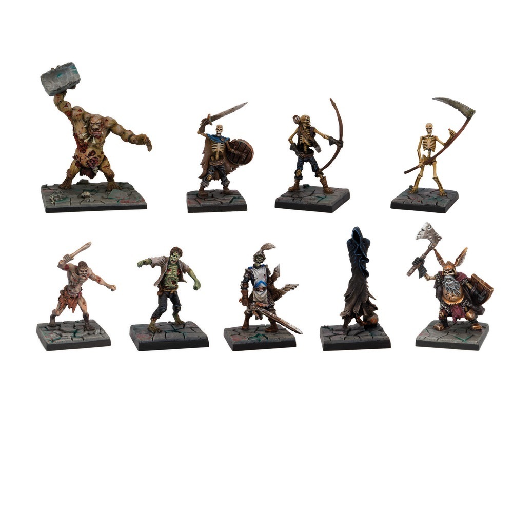 Dungeon Saga: Evil Dead Miniatures Set - Mantic Games Dungeon Saga: Evil Dead Miniatures Set - Mantic Games