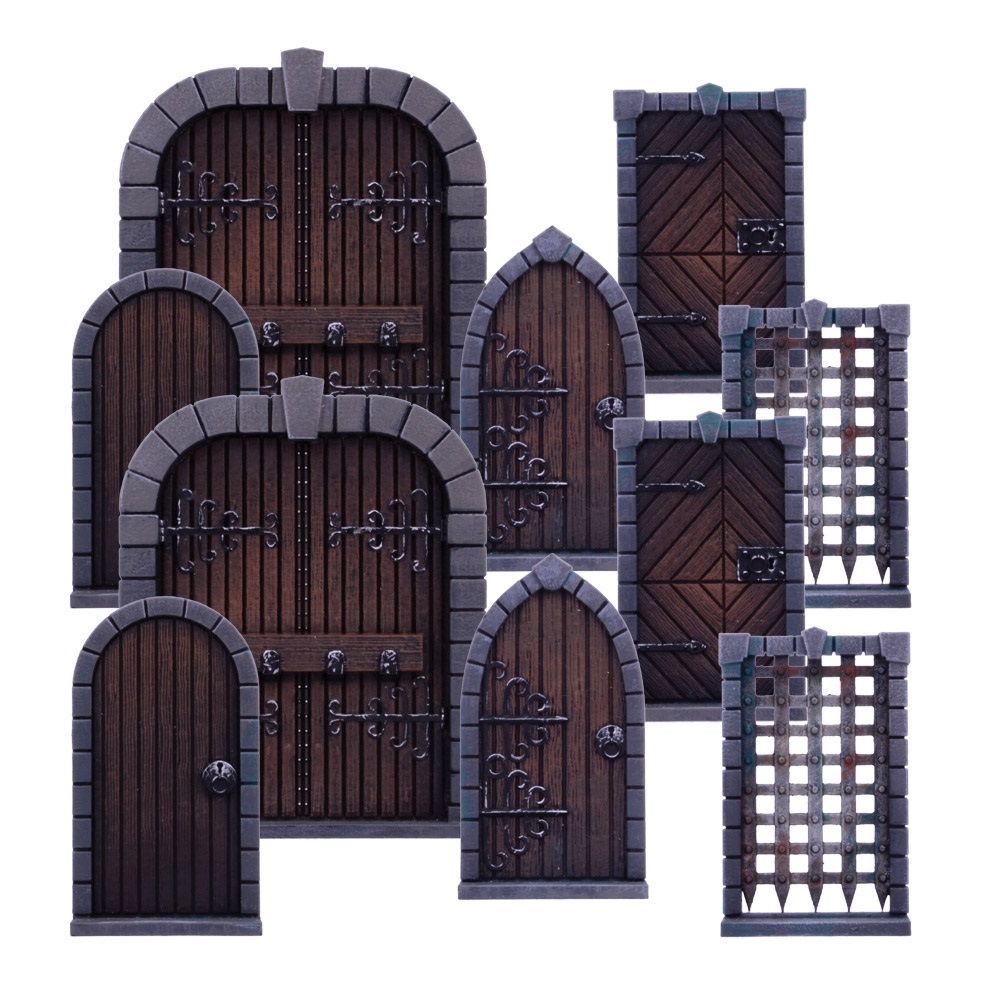 Terrain Crate - Dungeon Doors - EN - Mantic Games