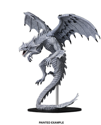 Pathfinder Battles Deep Cuts - Gargantuan White Dragon