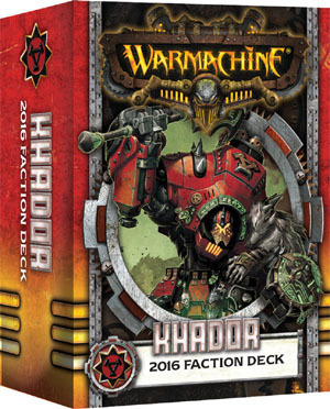 Khador 2016 Faction Deck - Kartenset - Fraktionsdeck - Warmachine - Privateer Press Khador 2016 Faction Deck - Kartenset - Fraktionsdeck - Warmachine - Privateer Press