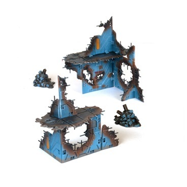 Battlezones - Ruined Outpost Kit - Mantic Games