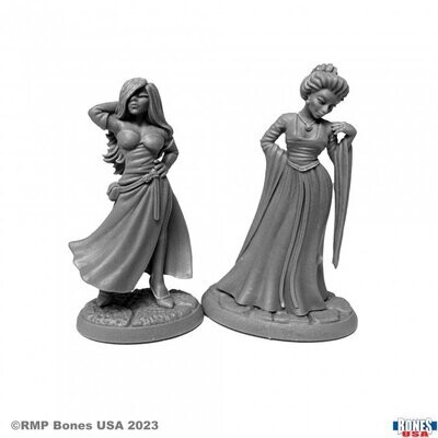 Townsfolk: Courtesans (2) - Bones USA - Reaper Miniatures