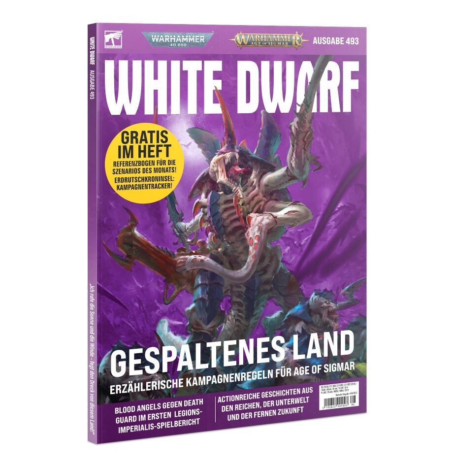 White Dwarf 493 -2023 Oktober (Deutsch) Beschädigt - Games Workshop