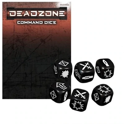 Deadzone Command Dice - Mantic Games