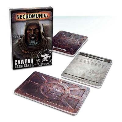 Necromunda Cawdor Gang Cards English - Games Workshop