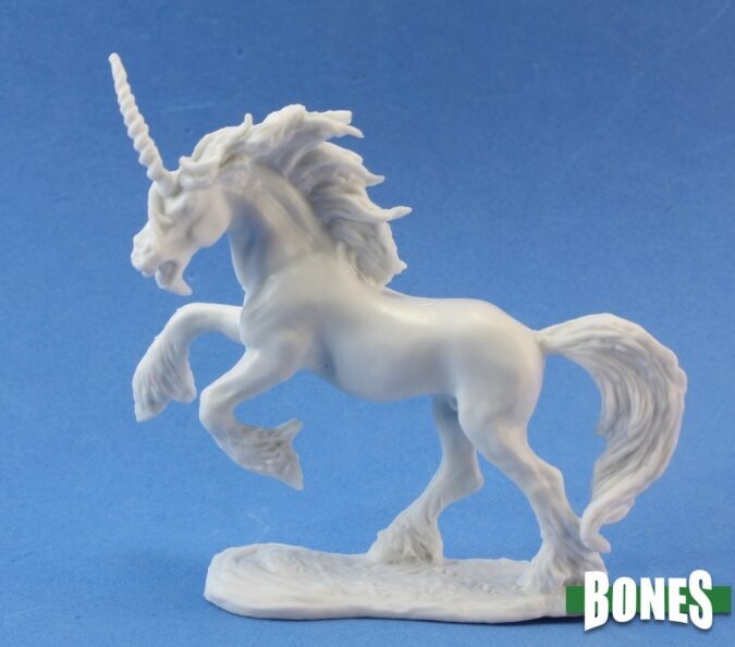 Silverhorn, Unicorn - Bones USA - Reaper Miniatures