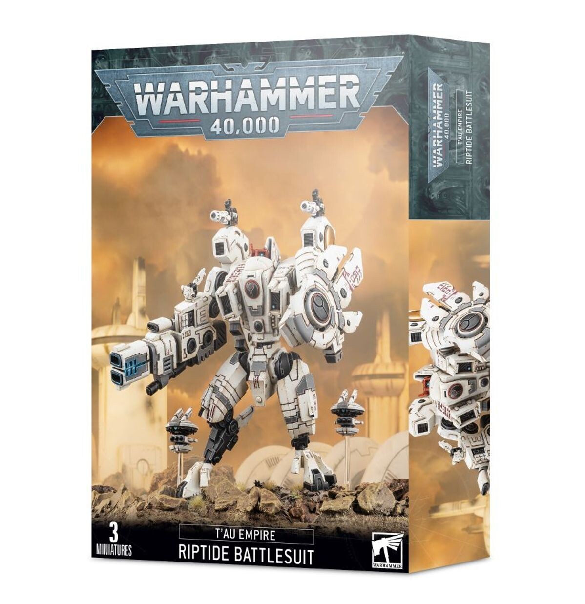 Tau Empire XV104-Sturmflut-Kampfanzug Riptide Battlesuit - Warhammer 40.000 - Games Workshop