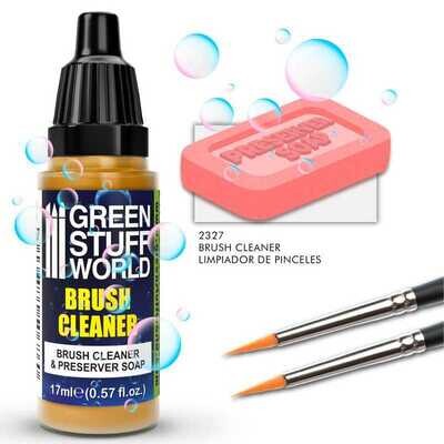 Brush Cleaner - Brush Soap - Cleaner and Preserver Brush Cleaner- Greenstuff World