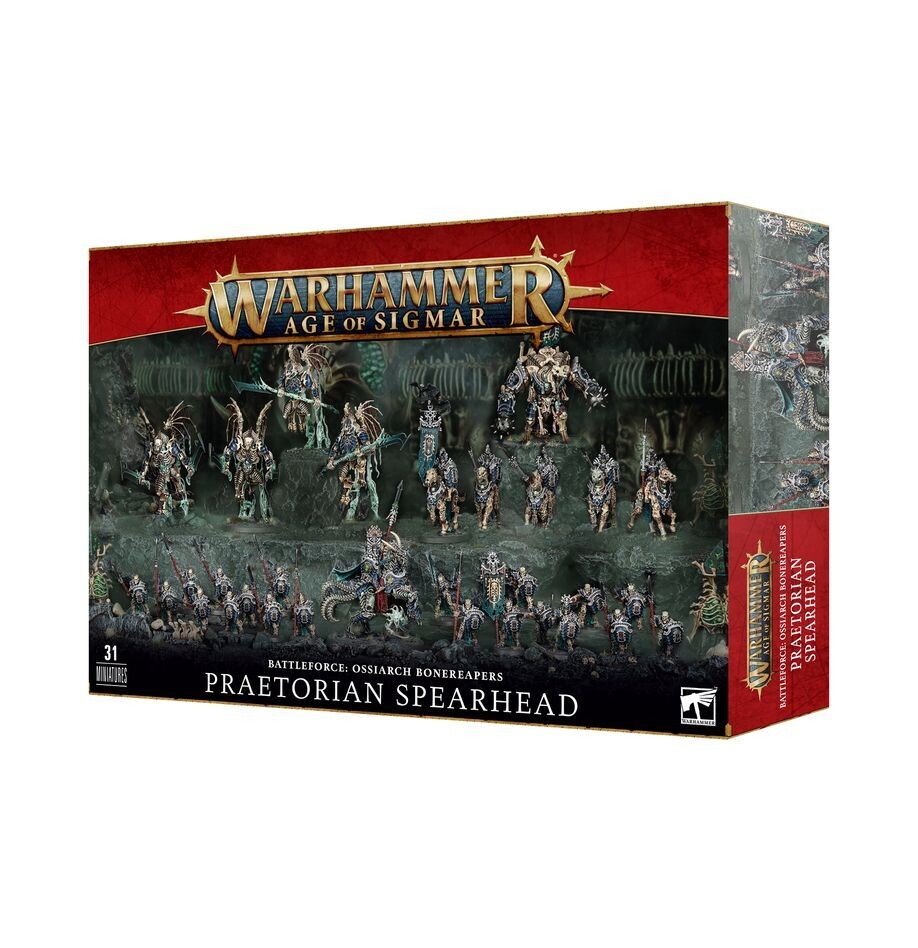 Battleforce Streitmacht der Knochenlegionen der Ossiarch: Prätorianer-Speerspitze Praetorian Spearhead - Games Workshop