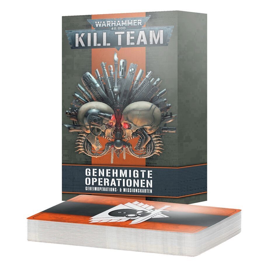 Kill Team: Genehmigte Einsätze – Geheimoperation- & Missionskartenset Approved Ops (23/24 Edition) - Games Workshop