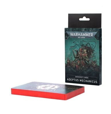 Datasheet Cards: Adeptus Mechanicus (Englisch) - Warhammer 40.000 - Games Workshop