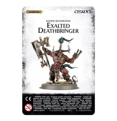 MO: Exalted Deathbringer with Ruinous Axe - Blades of Khorne - Warhammer Age of Sigmar - Games Workshop