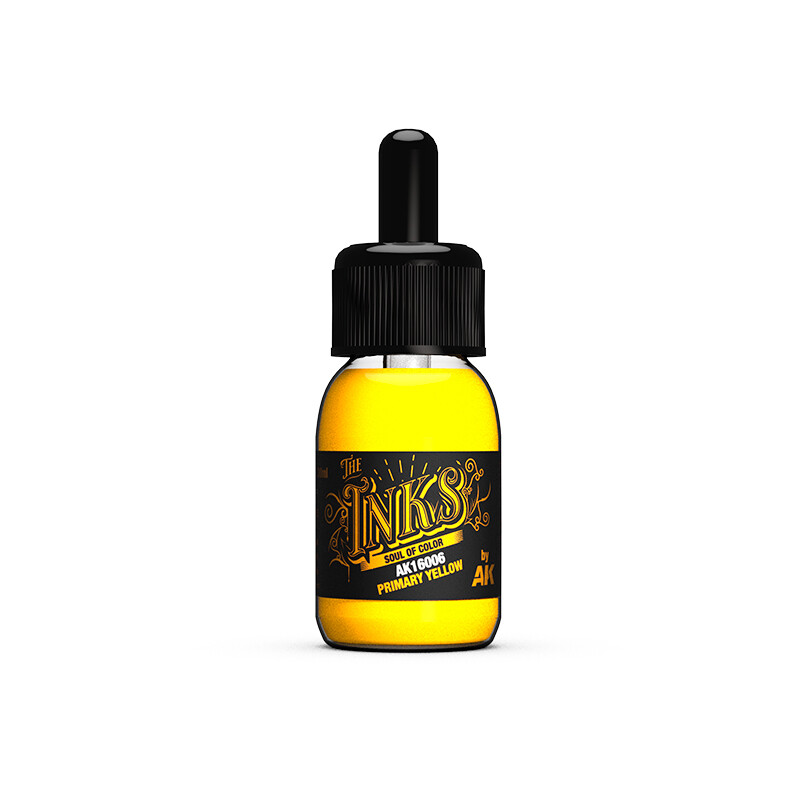 PRIMARY YELLOW – INK - AK Interactive