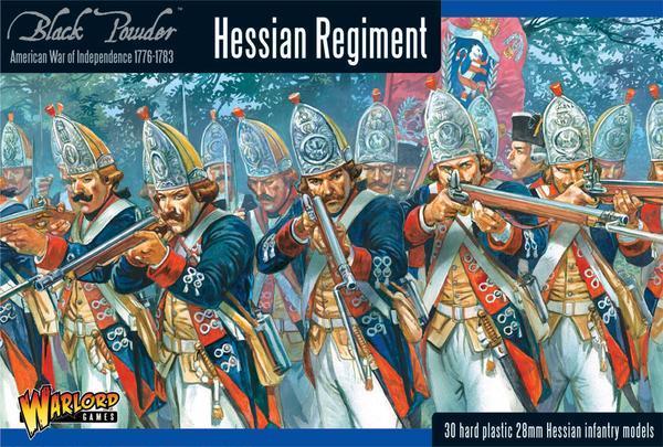 Hessian regiment - American War of Independence - Warlord Games