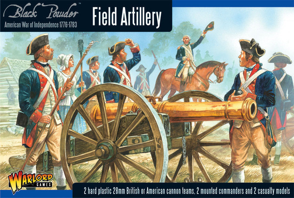 Field Artillery and Army Commanders - American War of Independence - Warlord Games