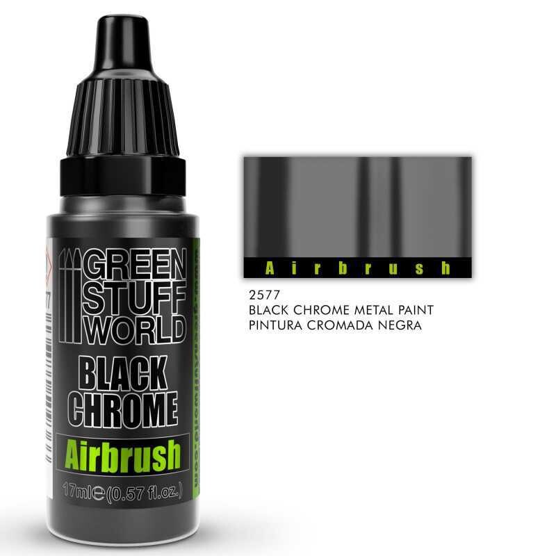 Black Chrome Paint - Airbrush - Greenstuff World