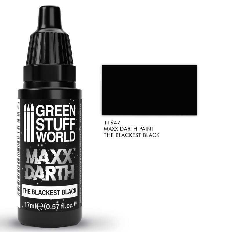 Maxx Darth Black Paint 17 ml - Greenstuff World