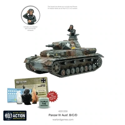 Panzer IV Ausf. B/C/D - German - Bolt Action