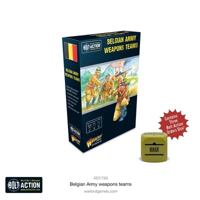Belgian Army weapons teams - Belgian - Bolt Action - Warlord Games