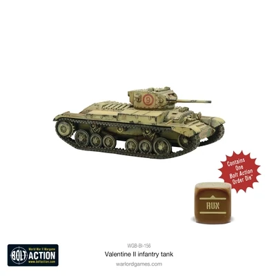 Valentine II infantry tank - Bolt Action - Warlord Games