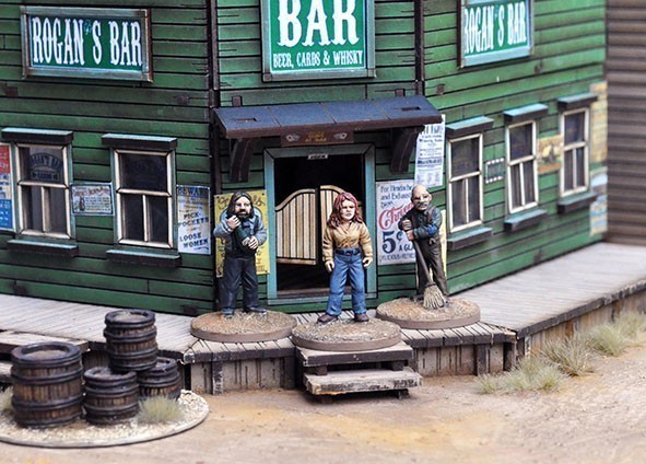 Rogans Bar Civilian Set - Dead Man's Hand Rogans Bar Civilian Set - Dead Man's Hand