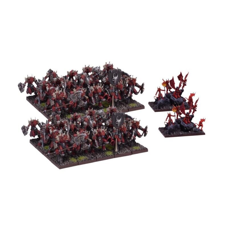 Forces of the Abyss - Lower Abyssals Horde (40)- Kings of War - Mantic Games