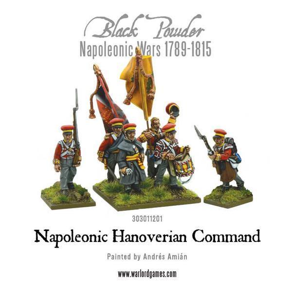 Napoleonic Hanoverian Command - Black Powder - Warlord Games