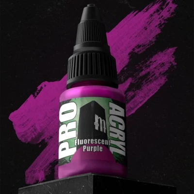 F05-Pro Acryl Fluorescent Purple - Pro Acryl