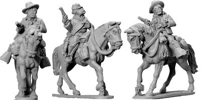 7th Cavalry troopers (Mounted) - Wild West - Artizan Designs