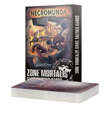 Necromunda: Zone Mortalis Gang Tactics Cards (Englisch) - Necromunda - Games Workshop