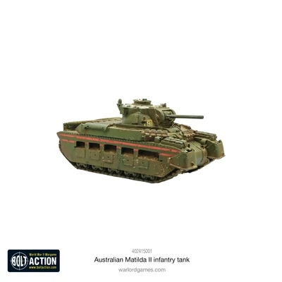 Australian Matilda II infantry tank - British - Bolt Action