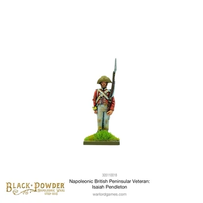 Napoleonic British Peninsular Veteran: Isaiah Pendleton- Black Powder - Warlord Games