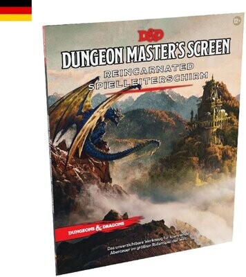 Dungeons & Dragons Dungeon Master's Screen - Spielleiter-Schirm Reincarnated Deutsch