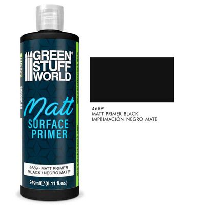 Matt Surface Primer 240ml - Black - Greenstuff World