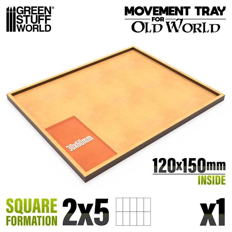 MDF Movement Trays Old World 120x150mm - Greenstuff World MDF Movement Trays Old World 120x150mm - Greenstuff World