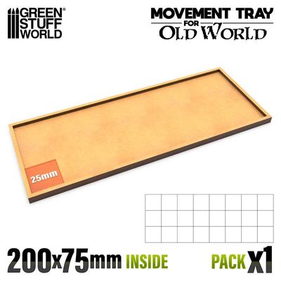 MDF Movement Trays - 200x75mm - Greenstuff World