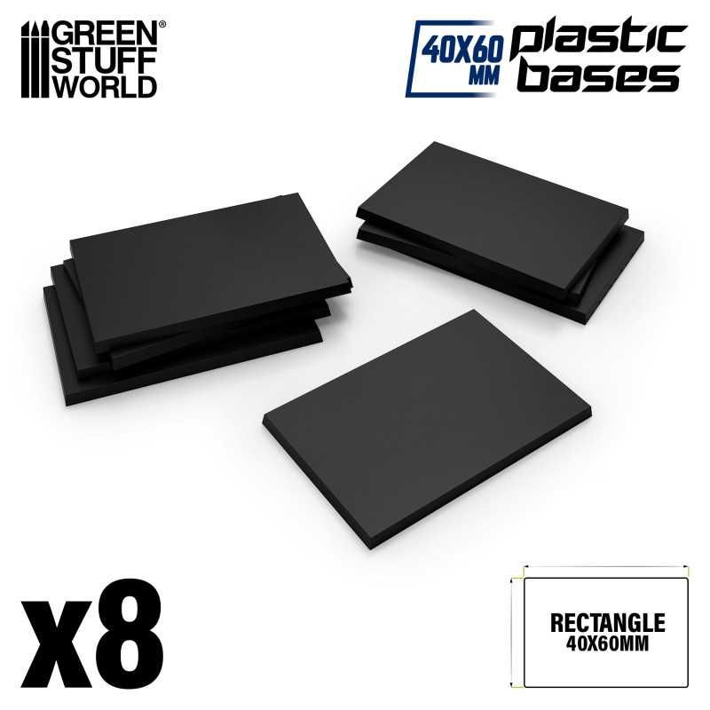 Plastic Rectangular Bases 40x60mm - Greenstuff World