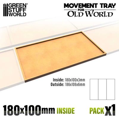 MDF Movement Trays - 180x100mm - Greenstuff World