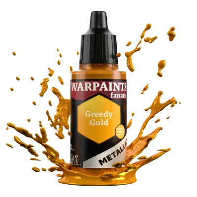 Warpaints Fanatic Metallic: Greedy Gold - (1) - The Army Painter