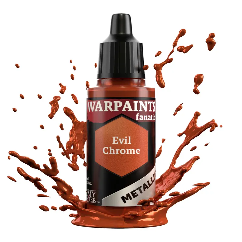 Warpaints Fanatic Metallic: Evil Chrome - (1) - The Army Painter
